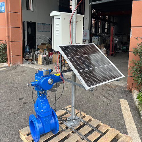 罗湖皓久 Z945X-16Q免布线太阳能电动闸阀 农业灌溉 支持远程智能控制